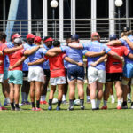 PRETORIA, SOUTH AFRICA - DECEMBER 01: players during the Vodacom Bulls training session and press conference at Loftus Versfeld on December 01, 2022 in Pretoria, South Africa.