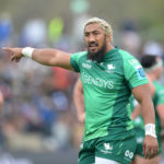 Bundee Aki of Connacht during the United Rugby Championship 2022/23 game between Stormers and Connacht at Danie Craven in Stellenbosch on 24 September 2022