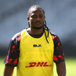 Seabelo Senatla of Stormers during the United Rugby Championship 2022/23 Stormers Captains Run held at Cape Town Stadium in Cape Town, South Africa on 14 April 2023