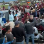 A fracas breaks out at Helderberg Rugby Club