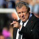New Zealand's coach Ian Foster gestures before the start of the Rugby Championship 2023 first round match between Argentina's Los Pumas and New Zealand's All Blacks at the Malvinas Argentinas stadium in Mendoza, Argentina, on July 8, 2023.