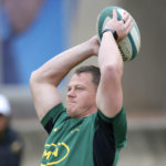 Deon Fourie of South Africa during the 2023 Castle Lager Rugby Championship Springbok training session at Loftus Stadium Field B in Pretoria on 20 July 2023
