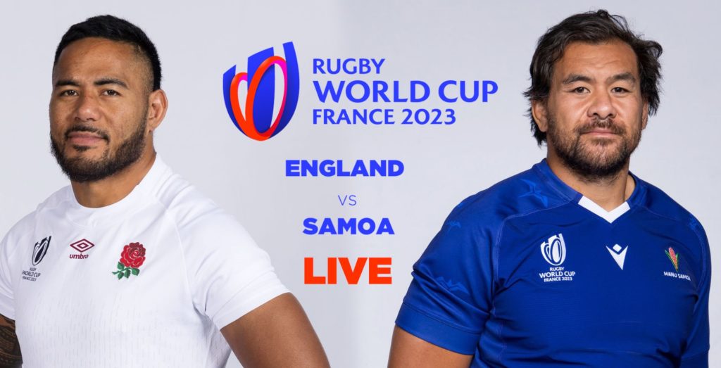 England vs Samoa RWC LIVE SA Rugby magazine