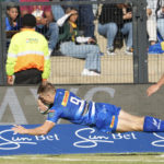 Paul De Wet of Stormers scores a try during the United Rugby Championship 2023/24 game between the Stormers and Scarlets at Danie Craven Stadium in Stellenbosch on 28 October 2023 ©Nic Bothma/BackpagePix