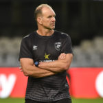 John Plumtree head coach of Sharks during the 2023 United Rugby Championships match between Sharks and Dragons at Hollywoodbets Kings Park Stadium in Durban on the 25 November 2023 © Sydney Mahlangu/BackpagePix