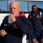 Mandatory Credit: Photo by Alfio Guarise/INPHO/Shutterstock (14204695h) Benetton Rugby vs DHL Stormers. Head Coach DHL Stormers John Dobson arrives BKT United Rugby Championship, Stadio Monigo, Treviso, Italy - 11 Nov 2023