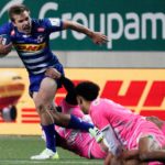 Mandatory Credit: Photo by Dave Winter/INPHO/Shutterstock (14309083au) Stade Francais Paris vs DHL Stormers. Dan du Plessis of DHL Stormers Investec Champions Cup Round 4, Stade Jean Boulin, Paris, France - 20 Jan 2024