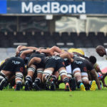 DURBAN, SOUTH AFRICA - MAY 25: Scrum general view during the SuperSport Rugby Challenge match between Cell C Sharks XV and Border Bulldogs at Jonsson Kings Park Stadium on May 25, 2019 in Durban, South Africa. (Photo by Darren Stewart/Gallo Images)