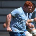 Steven Kitshoff training with Ulster