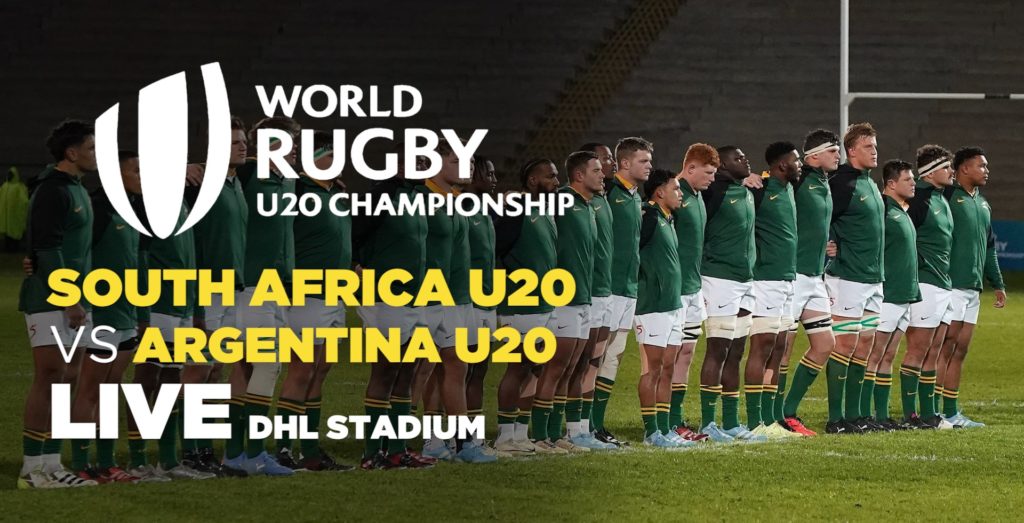 LIVE: Junior Boks vs Argentina U20