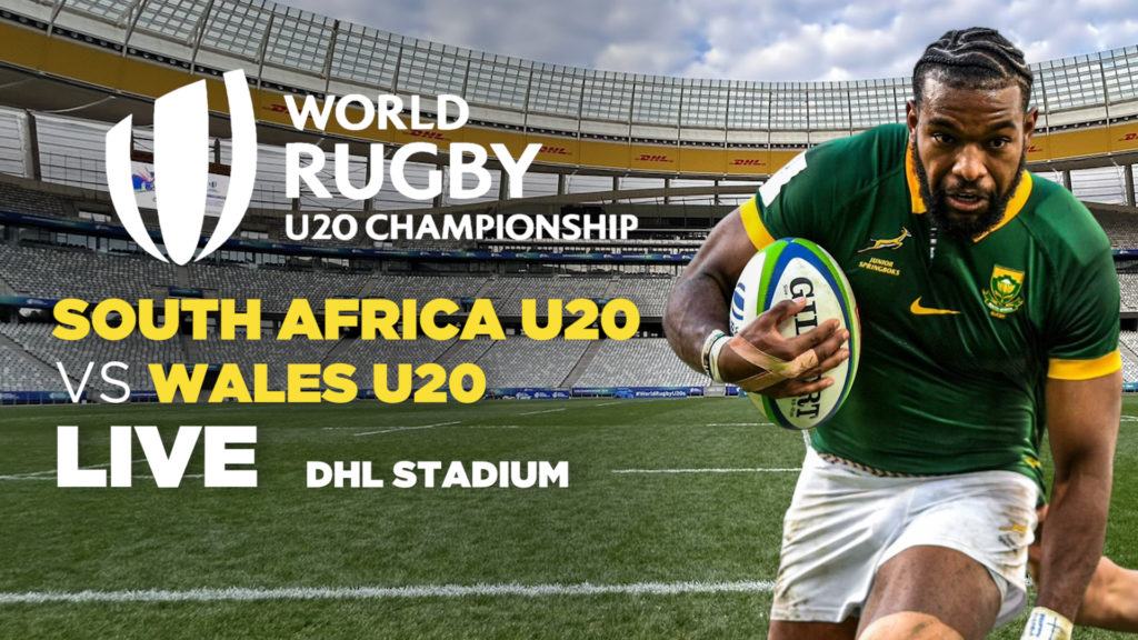 LIVE: Junior Boks vs Wales U20