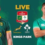 LIVE: South Africa vs Ireland