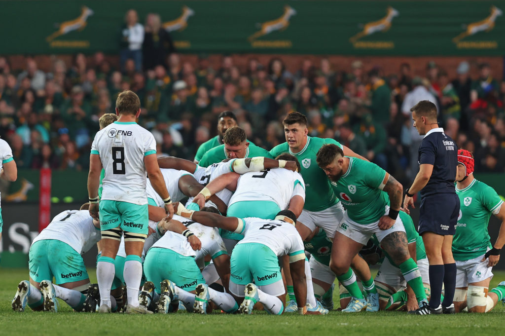 Ireland suffer front-row blow