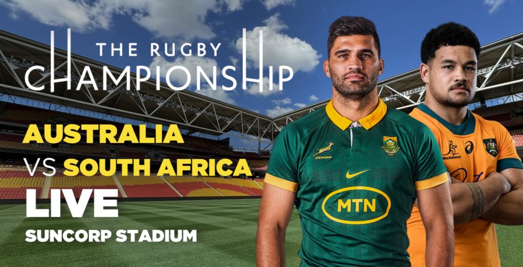 LIVE: Wallabies vs Springboks